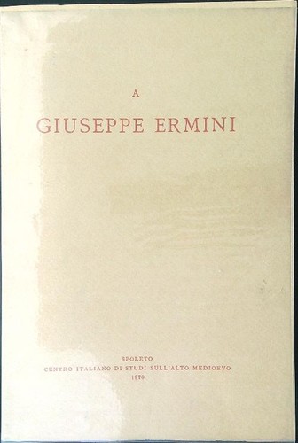 Giuseppe ermini aa vv - giuseppe, aa.vv
