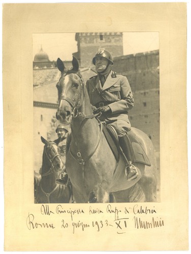 Benito mussolini fotografia - benito,