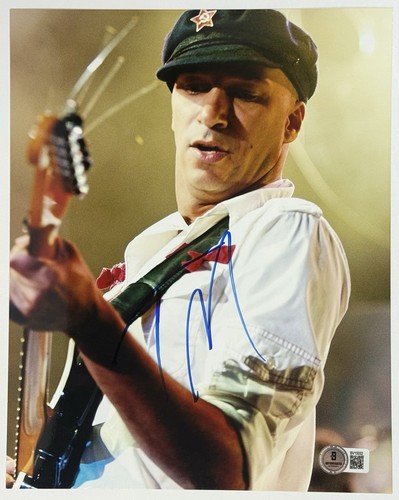 Foto firmata tom morello - morello, ratm