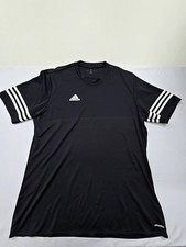 Adidas maglia nera a righe