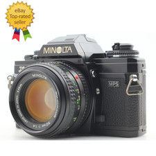 【QUASI NUOVO】 Minolta New X-700 Black Film Camera MD 50mm F/1.4 Lens From...