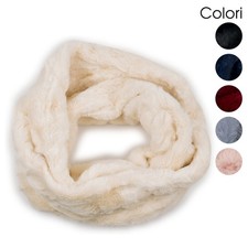 Sciarpa ad anello pelliccia