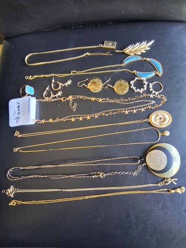 Lot bijoux dorés - bijoux,