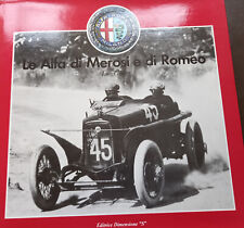 Le Alfa di Merosi e di Romeo by Luigi Fusi Pub '85 Editrice Dimensione S Italian