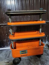 Carrello Attrezzi Hazet Assistent 50er Anni 50 Rare Orange Officina No Beta Usag