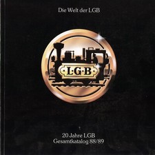 catalogo L.G.B. 1988/89 Die Welt der LGB - 20 Jahre Lehmann Gross Bahn    D   dd