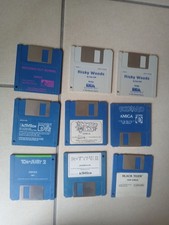 Lotto di 9 Dischetti Commodore