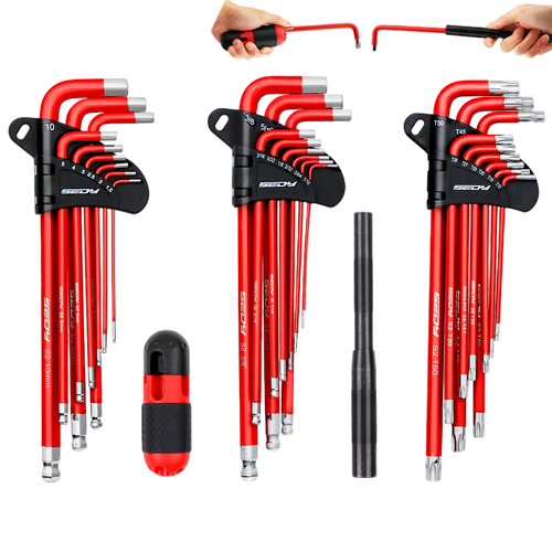 30pc hex torx key - hex, end