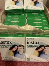 FUJIFILM LOTTO 10 FILM INSTAX SQUARE SCADUTE 2X10 20 SHEET SCATTI FUJI 08/20