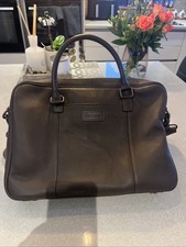 Borsa a tracolla Barbour Highgate in pelle per laptop NUOVISSIMA