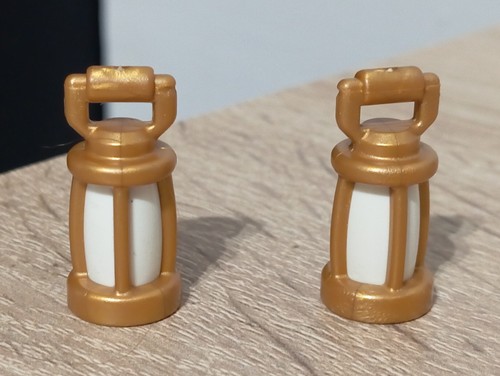 Playmobil lamparas faroles - x2,