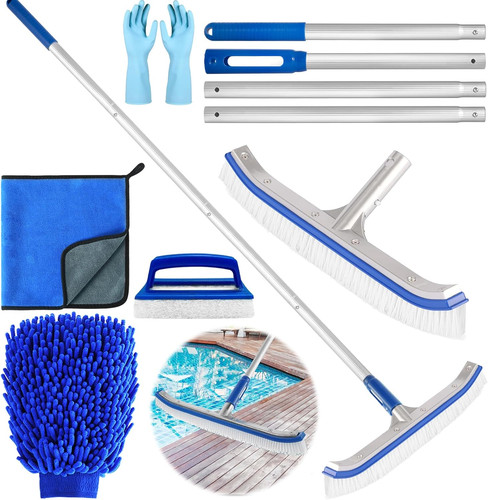 Spazzola per piscina con - spazzola,