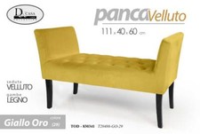 PANCA CLASSICA MODERNA VELLUTO