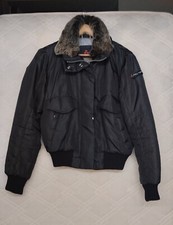 Bomber con collo in pelo Peuterey 