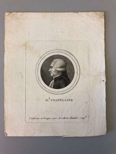 Antica incisione inizio - incisione, 800