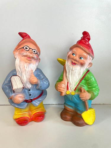 Coppia nani rubbertoys sette - coppia,