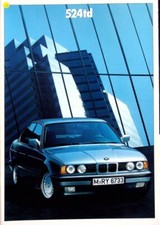 280998) BMW 524td E34 Prospekt