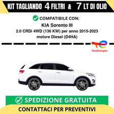 Tagliando per KIA Sorento III