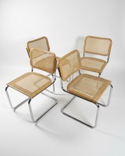 Set of 4 Cesca chairs by