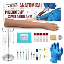 The Apprentice Doctor Kit Pratica Braccio/IV Simulazione Flebotomia Anatomica NUOVO