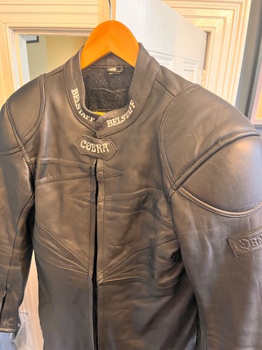 Usato belstaff pelle nera - pelle,