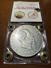 5 LIRE 1876 ROMA BB+ VITTORIO