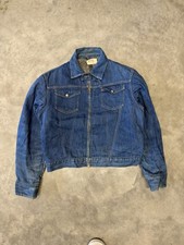 Giacca denim foderata coperta