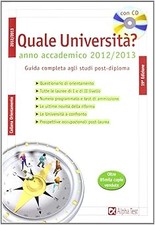 Quale universitï¿½? Anno