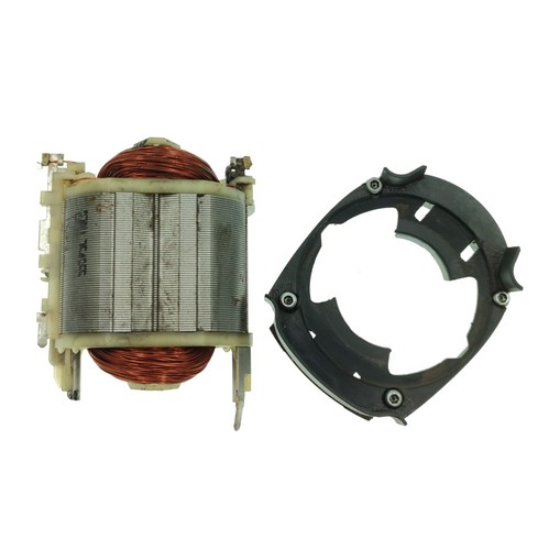 Field pole stator and - field,