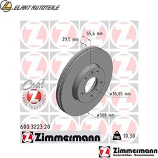 2 dischi freno 600.3223.20 per