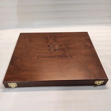 Coin box, medals Pope John