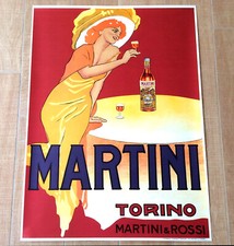MARTINI TORINO VERMOUTH poster manifesto affiche Dudovich Belle Epoque A63