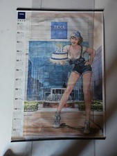 Poster Pubblicitario Texa 2013 Designer Milo Manara Cm 70x100