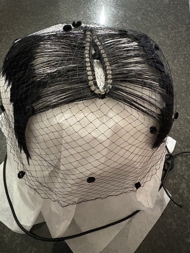 Cappello struzzo velato anni