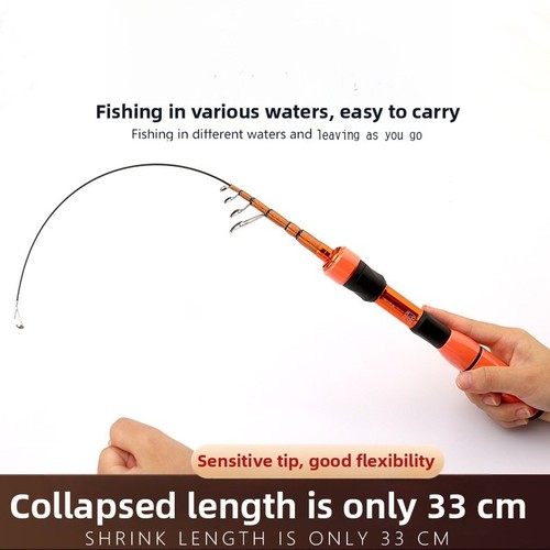Canna pesca telescopica in - pesca,