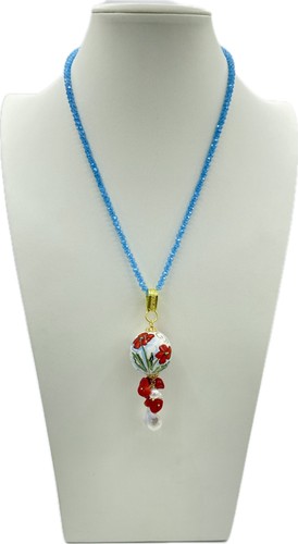 Collana swarovski azzurri - ??collana,