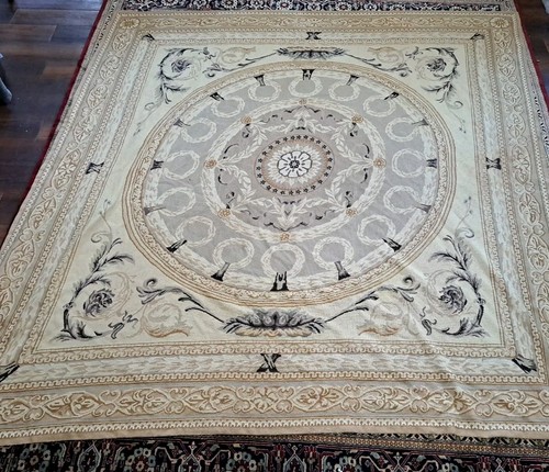 Tappeto vintage aubusson - vintage,