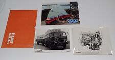 FIAT 643 N DEPLIANT BROCHURE PROSPEKT CON FOTOGRAFIA (A2-2)
