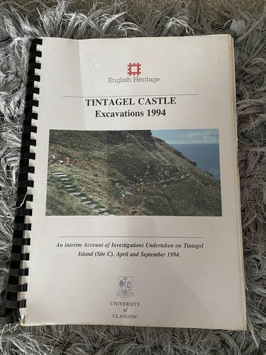 Tintagel castle excavations - castle,