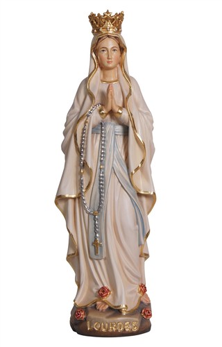 Statua madonna lourdes - madonna, di