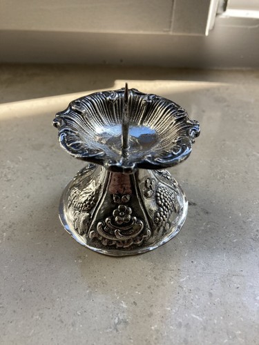 Portacandele argento 800 - portacandele,