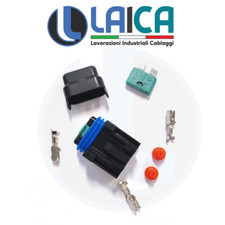 PORTAFUSIBILE STAGNO 30A 1 FUSE UNIVAL TENUTA STAGNA AUTO MOTO NAUTICA  1 KIT