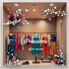 Vetrofania Primavera Grande -