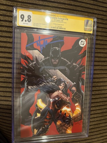 Absolute batman cgc - batman, firma