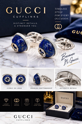 Gemelli firmati gucci - firmati,