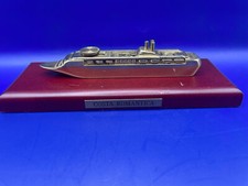 Modellino statico Nave Costa Romantica di Costa crociere I serie legno/acciaio