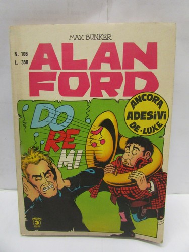 Alan ford 106 - con, adesivo