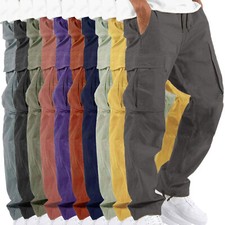 Pantalone cargo uomo dritto