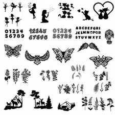 Piante Numeri Gatto Fustelle