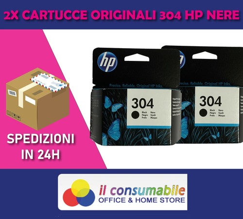 Cartucce originali 304bk - originali, hp